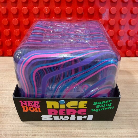 NEW! NEEDOH NICE BERG SWIRL SUPER SOLID SQUISH BRAND NEW - Picture 2 of 3